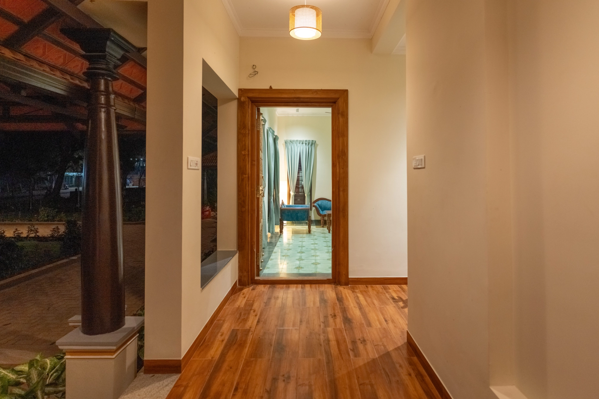Nadhima private kitchen equipped for traditional sattvic cooking