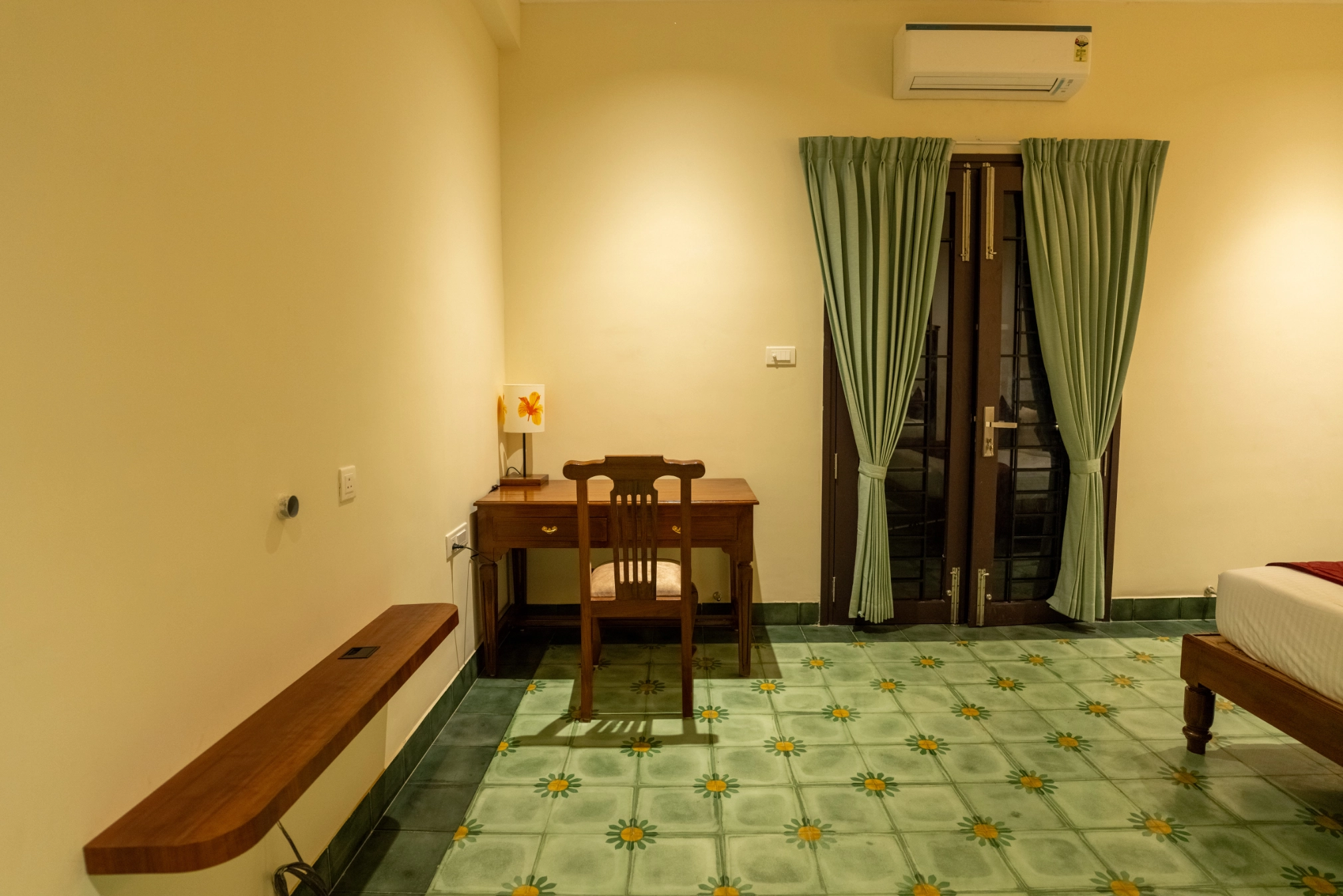 Tall tree canopy of Greenwoods surrounding the Nadhima villa