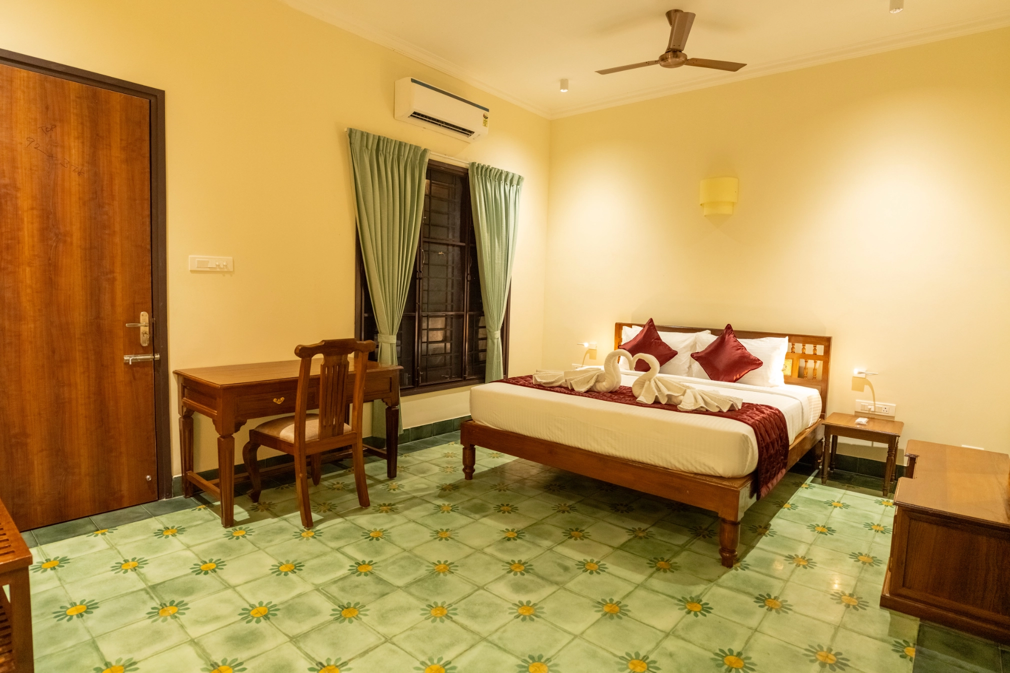 Tall tree canopy of Greenwoods surrounding the Nadhima villa