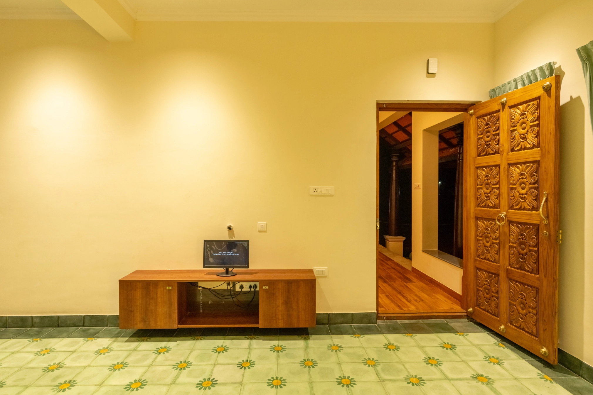 Tall tree canopy of Greenwoods surrounding the Nadhima villa